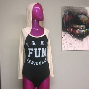 May Pink thermal bodysuit